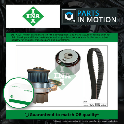 Timing belt water - water, kit